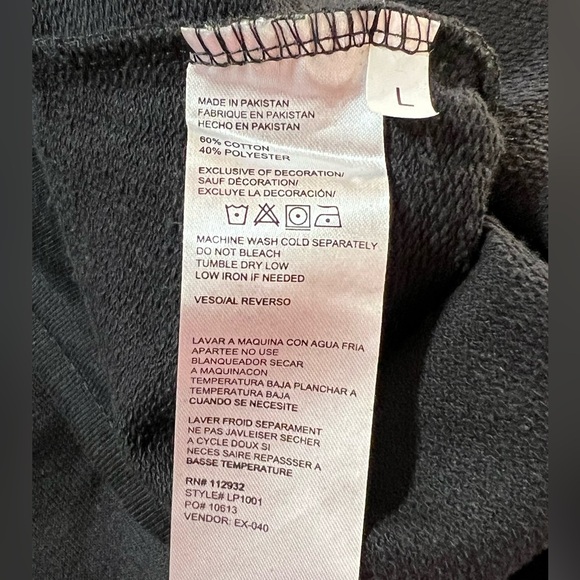 Exist U.S. Vintage Women’s Sweatpants, Black, Size Large, NWT - Picture 4 of 6